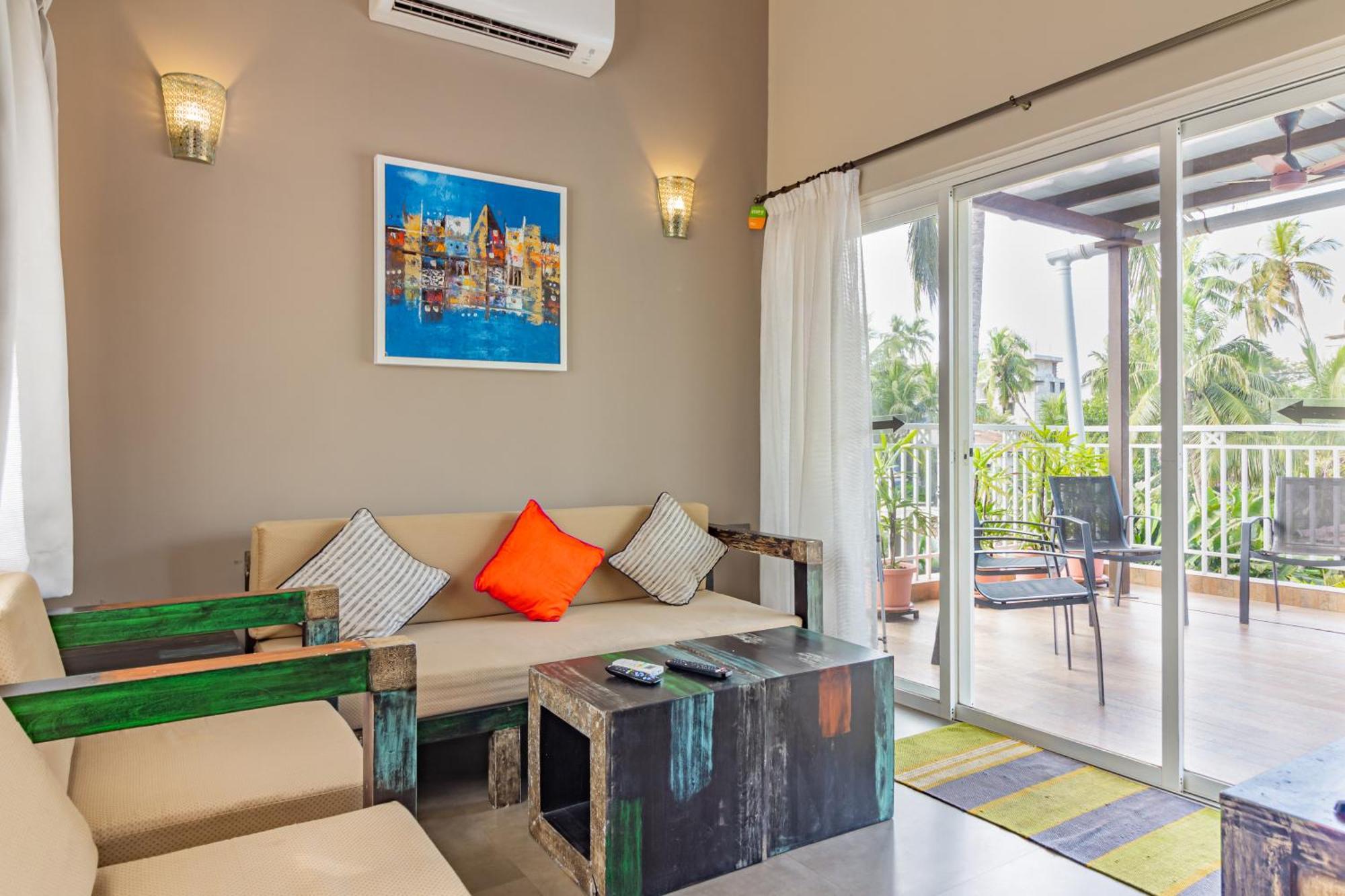 Beach 7 Mins Walk Luxury Villa Diva Калангут Экстерьер фото